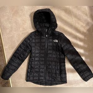 Girls NorthFace Thermoball jacket with hood size 7/8